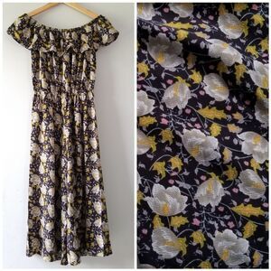 Rhapsody Floral Off The Shoulders Jumpsuit
